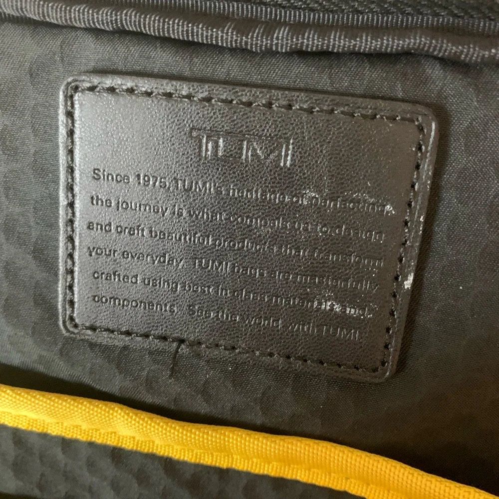 TUMI National Geographic Black Backpack